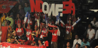 Suporter Unik Dukung Indonesia di All England 2023 Suporter Unik Dukung Indonesia di All England 2023