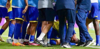 Cristiano Ronaldo Selebrasi Sujud Saat Al Nassr Cetak Gol Cristiano Ronaldo Selebrasi Sujud Saat Al Nassr Cetak Gol