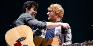 Shawn Mendes Jadi Tamu Kejutan di Konser Ed Sheeran Shawn Mendes Jadi Tamu Kejutan di Konser Ed Sheeran