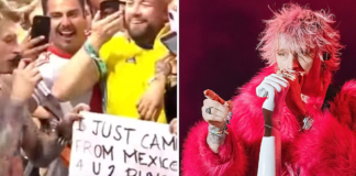 Machine Gun Kelly Tonjok Fans Turuti Permintaannya Machine Gun Kelly Tonjok Fans Turuti Permintaannya