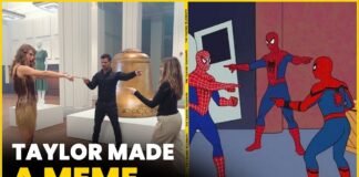 Ketemu Mantan, Taylor Swift Sempat Bikin Meme Spider-Man Ketemu Mantan, Taylor Swift Sempat Bikin Meme Spider-Man