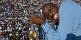 Stadion Botswana Penuh Sambut Atlet Peraih Medali Emas Stadion Botswana Penuh Sambut Atlet Peraih Medali Emas