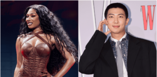 Megan Thee Stallion Kode Kolaborasi Bareng RM BTS Megan Thee Stallion Kode Kolaborasi Bareng RM BTS