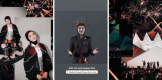 Tampil di Opening PON ACEH, Tiara Andini Gunakan Hijab Tampil di Opening PON ACEH, Tiara Andini Gunakan Hijab