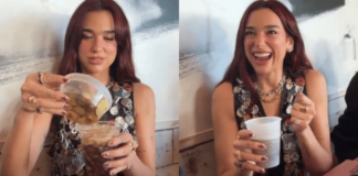 Soda + Air Acar Jadi Minuman Favorit Dua Lipa Soda + Air Acar Jadi Minuman Favorit Dua Lipa
