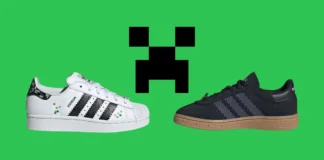 Penampakan Sepatu Kolaborasi Minecraft dan Adidas Penampakan Sepatu Kolaborasi Minecraft dan Adidas