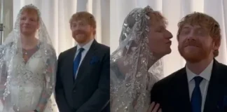 Ed Sheeran Jadi Pengantin Rupert Grint di Music Video Baru. Kaget Pake Veil Ed Sheeran Jadi Pengantin Rupert Grint di Music Video Baru. Kaget Pake Veil