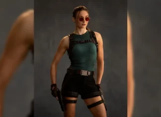 Sophie Turner Tampil Perdana sebagai Lara Croft di Serial Tomb Raider Sophie Turner Tampil Perdana sebagai Lara Croft di Serial Tomb Raider